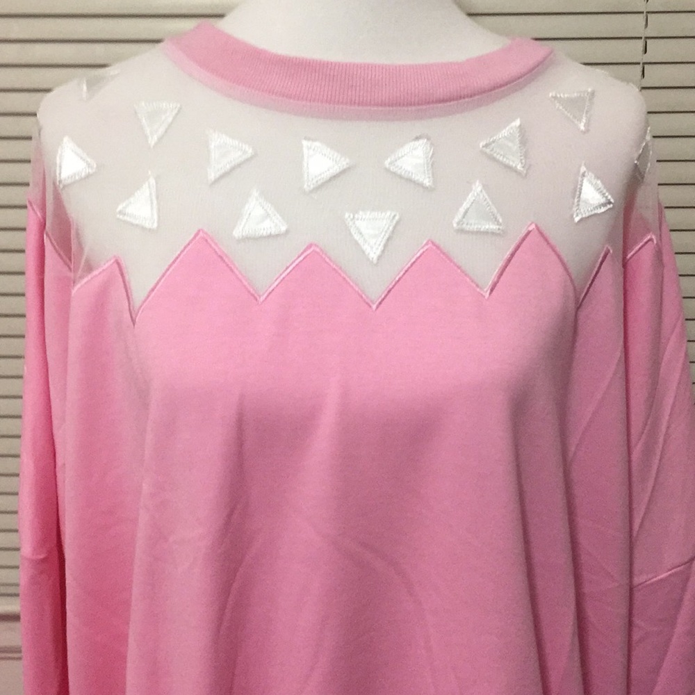 NWOT Pink Crewneck Sweatshirt